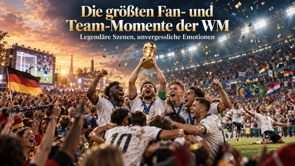 Die größten Fan- und Team-Momente der WM | Von Bern bis 2026 Die größten Fan- und Team-Momente der WM