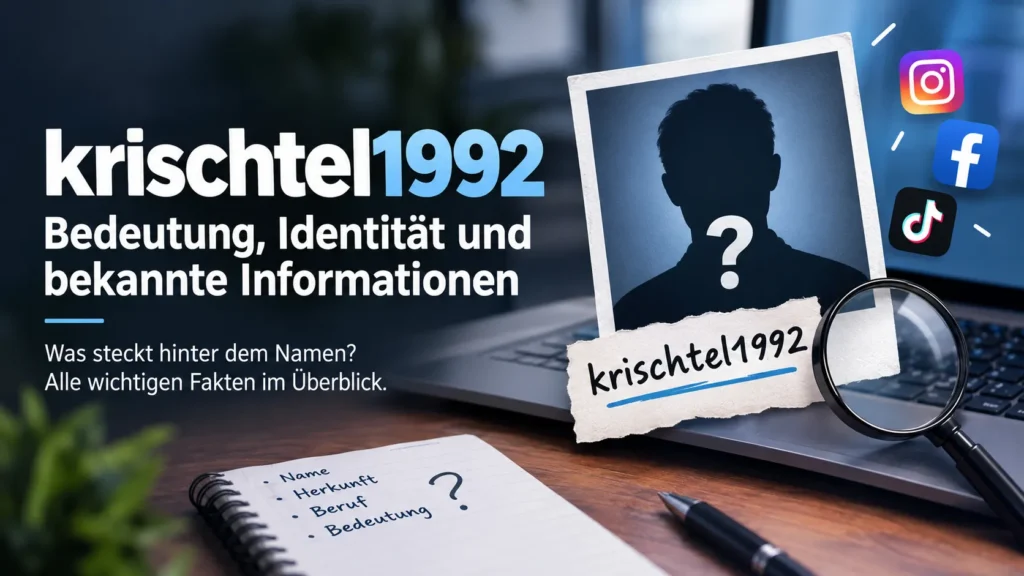 krischtel1992: Bedeutung, Identität und bekannte Informationen